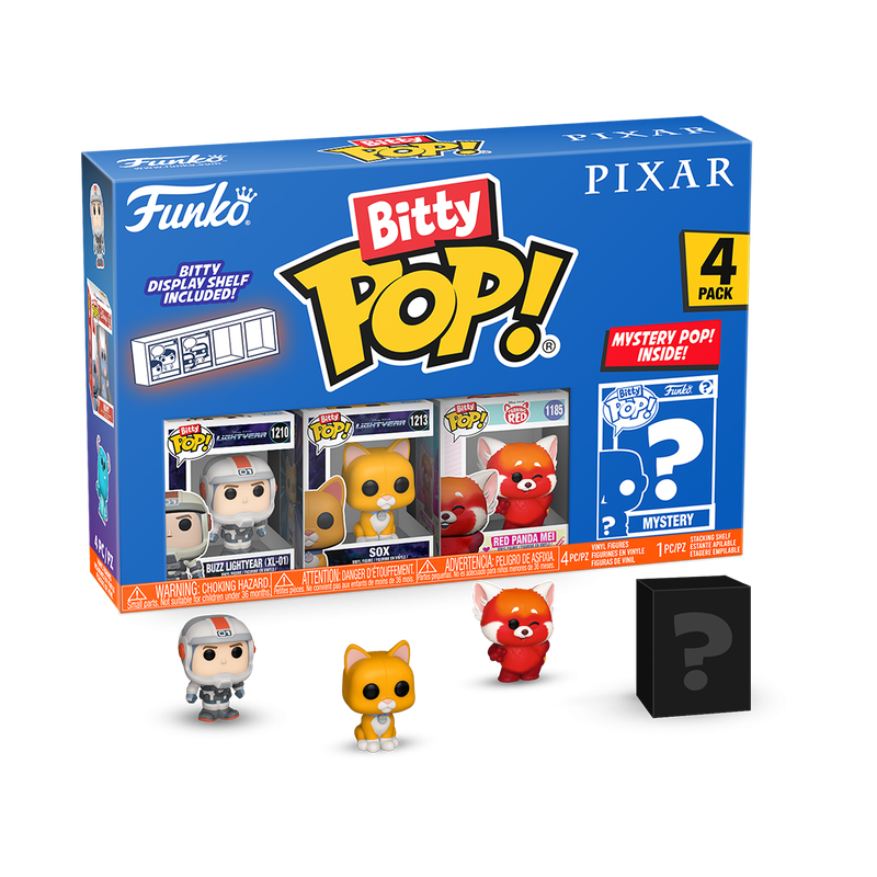 PIXAR - Bitty Pop 4 Pack 2.5cm - Lightyear