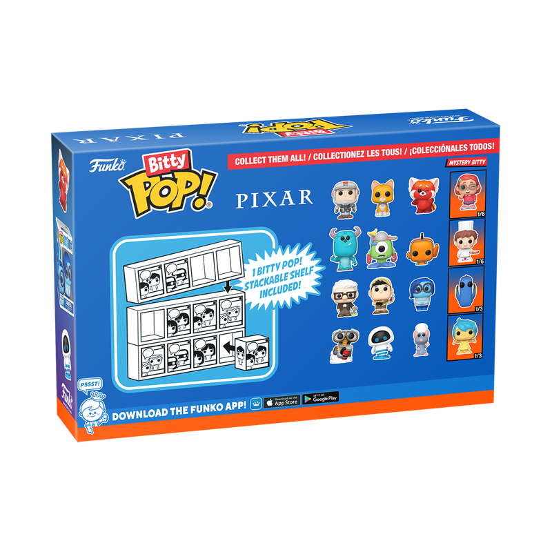 PIXAR - Bitty Pop 4 Pack 2.5cm - Lightyear