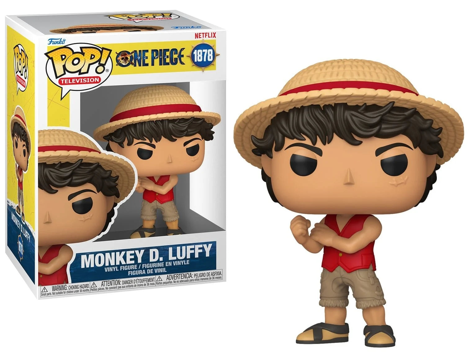 ONE PIECE NETFLIX - POP TV N° 1878 - Monkey D. Luffy
