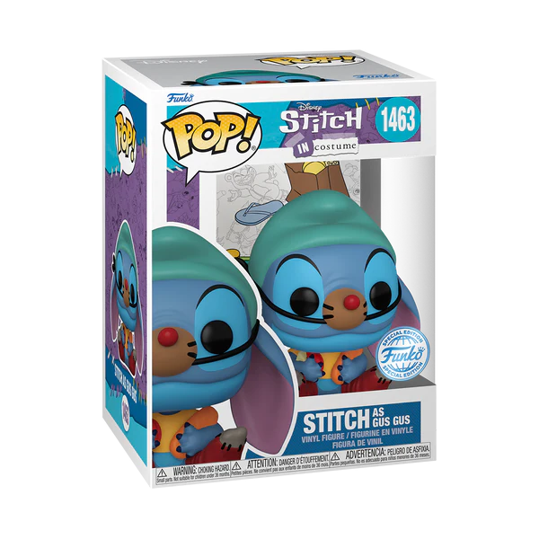 STITCH COSTUME - POP Disney N° 1463 - Gus Gus