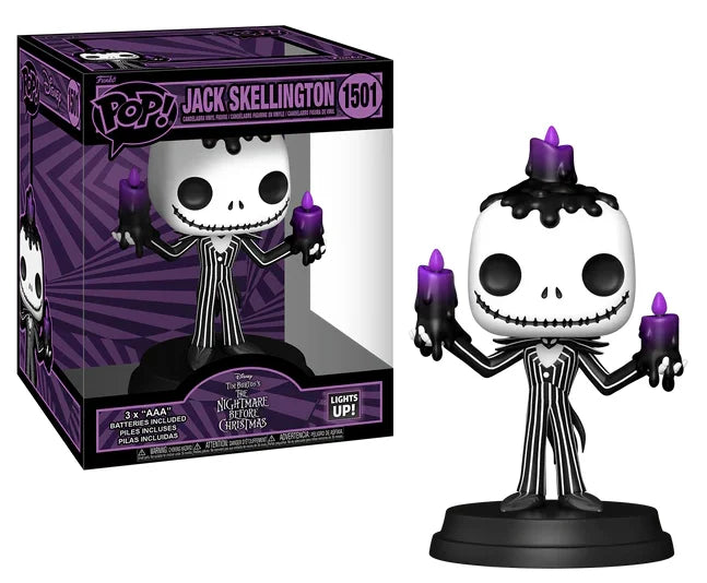 NIGHTMARE BEFORE CHRISTMAS - POP Super N° 1501 - Jack (Lights Up!)