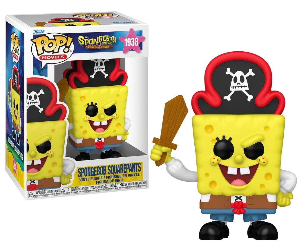 THE SPONGEBOB MOVIE - POP Movies N° 1938 - Bob (Pirate)