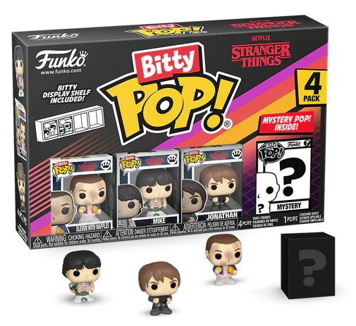 STRANGER THINGS - Bitty Pop 4 Pack 2.5cm - Eleven