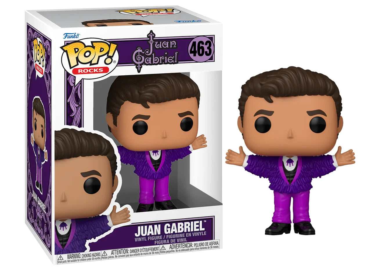 JUAN GABRIEL - POP Rocks N° 463 - Juan Gabriel Purple Outfit