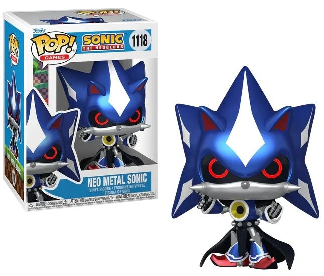 SONIC - POP Games N° 1118 - Neo Metal Sonic (Metallic)