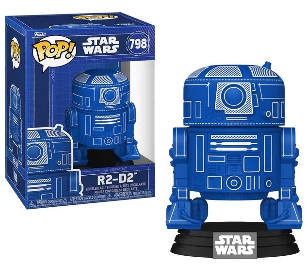 STAR WARS - POP N° 798 - R2-D2 (Blueprint)