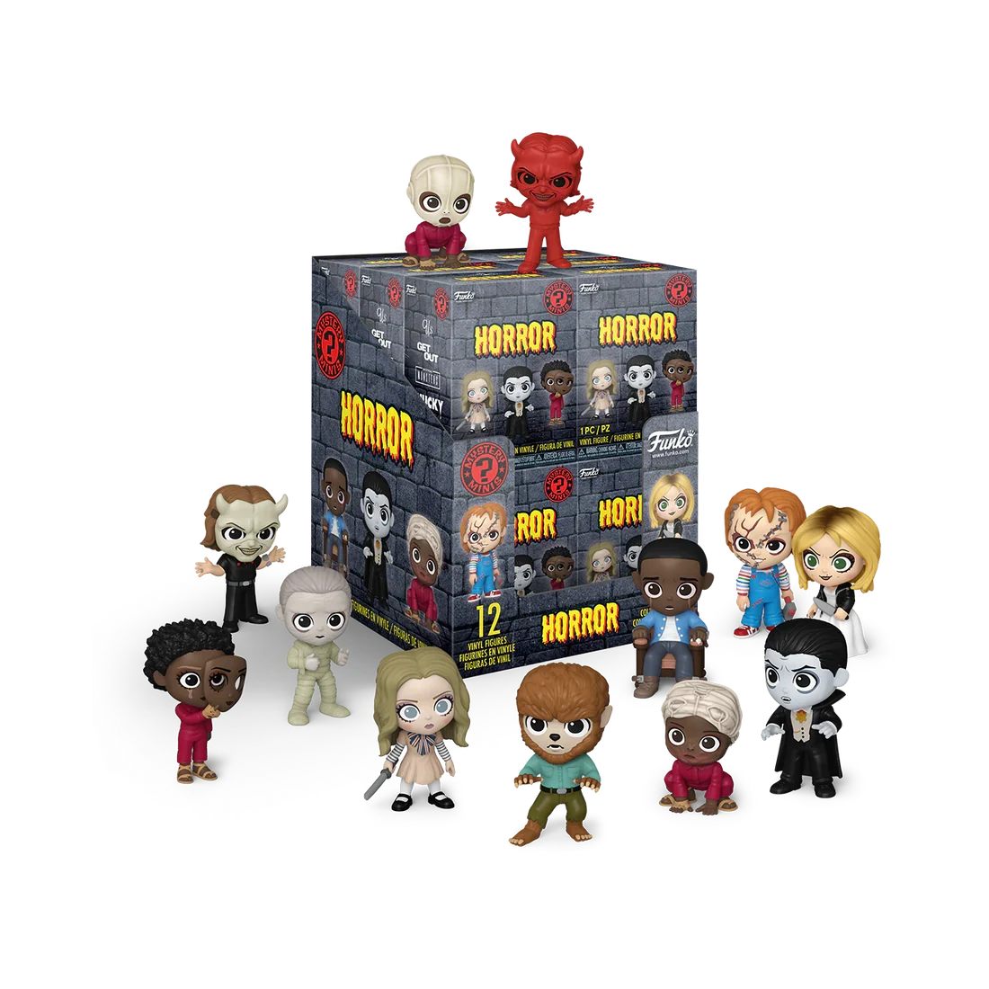 NBCU HORROR - Mystery Minis (BOX 12 Figurines)