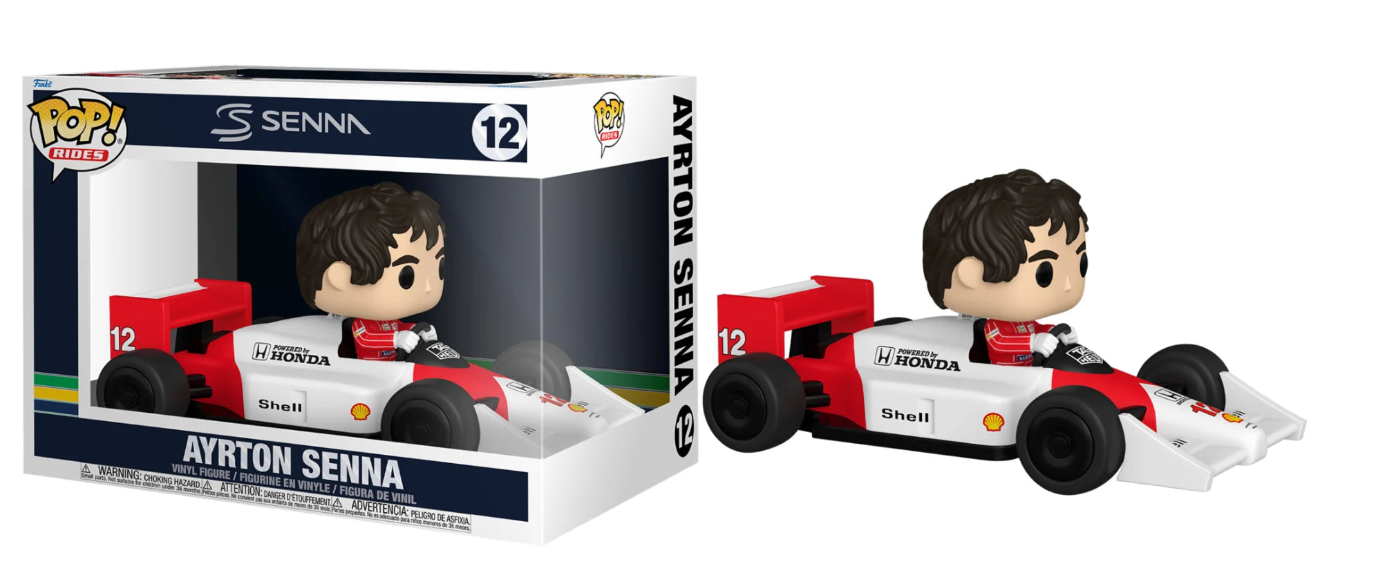 MCLAREN - POP Ride Super Deluxe N° 12 - Senna