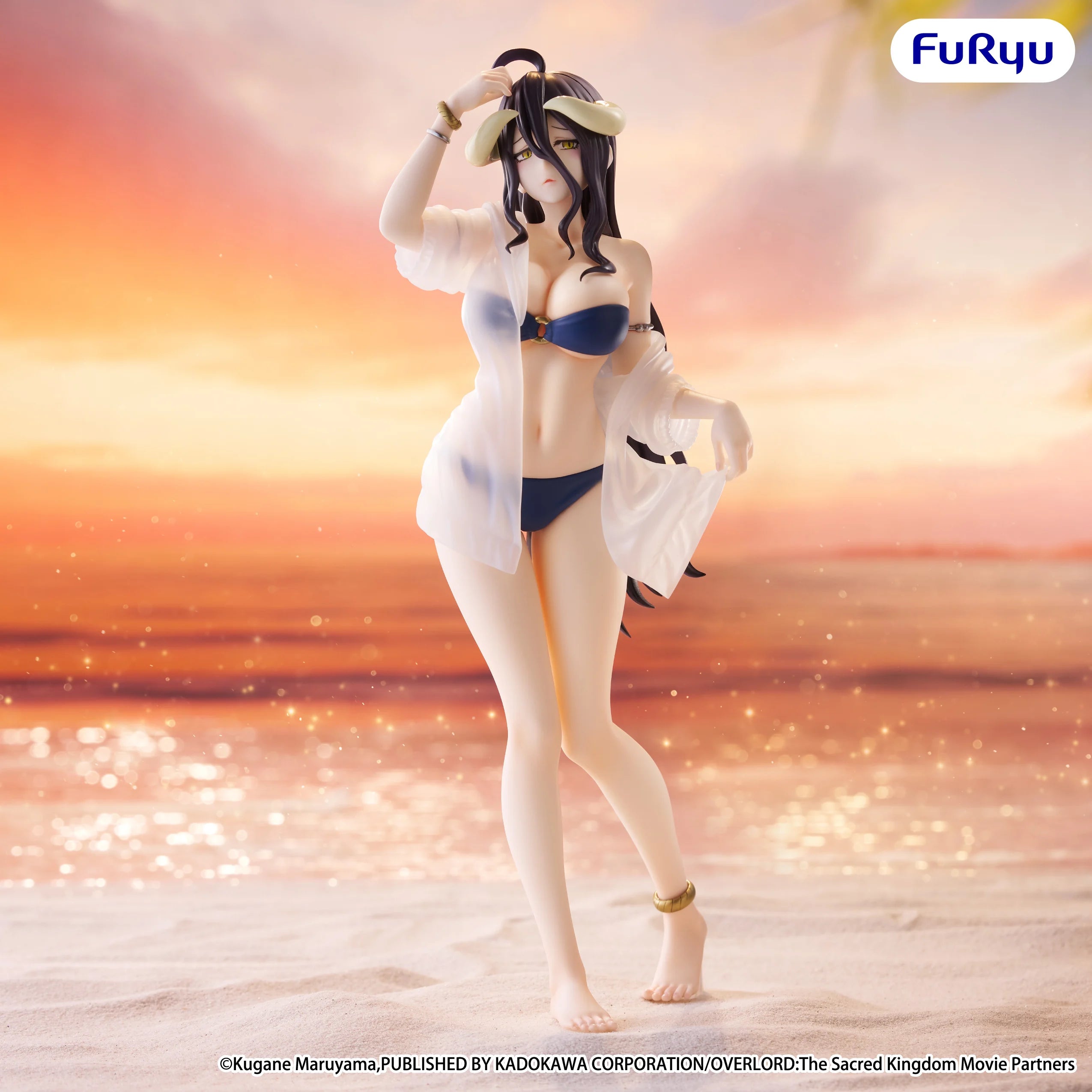 OVERLORD - Albedo "Aqua" - Statue Muchute 20.5cm
