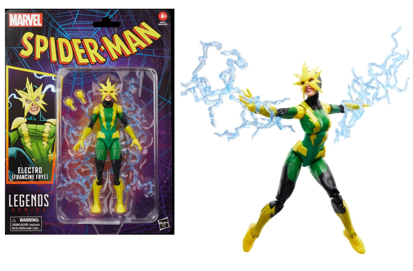 MARVEL - Electro (Francine Frye) - Figure Legends Series 15cm
