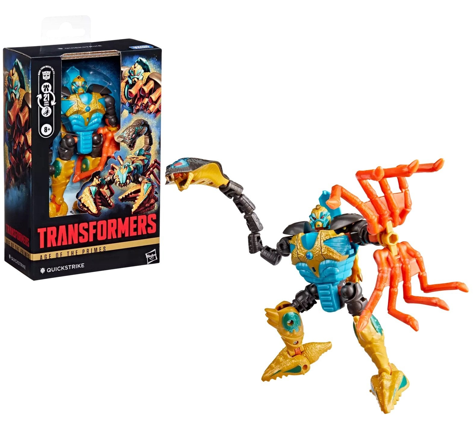 TRANSFORMERS - Quickstrike - Figure Age of the Primes Deluxe 14cm