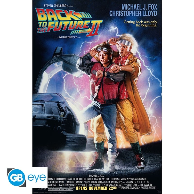 BACK TO THE FUTURE - Movie poster 2 - Poster 91x61cm