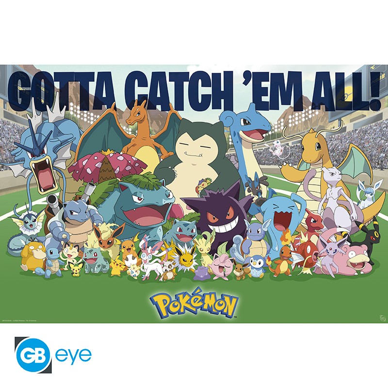 POKEMON - Favorite of all time - Poster 91x61cm
