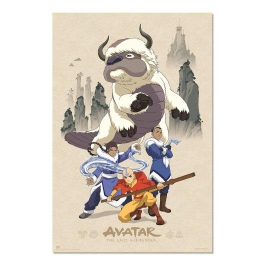 AVATAR Le Dernier Maître de L'Air - Poster 61 x 91cm