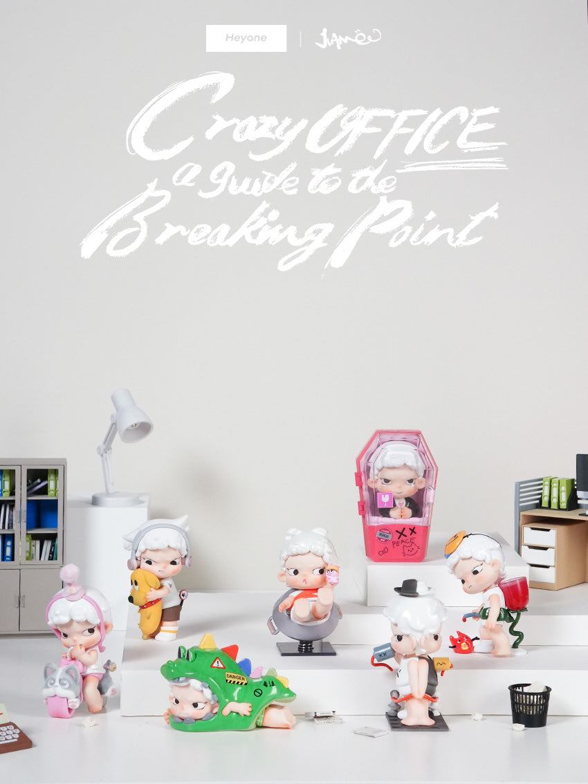 CRAZY OFFICE : GUIDE TO BREAKING POINT - BLIND BOX (6pcs) - 6.5-10cm