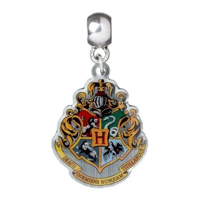 HARRY POTTER - Hogwarts Crest - Slider Charm for Necklace & Bracelet