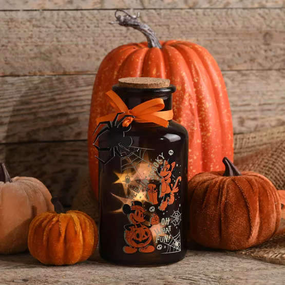 MICKEY & MINNIE - Halloween - Light-Up Lantern - 17 cm