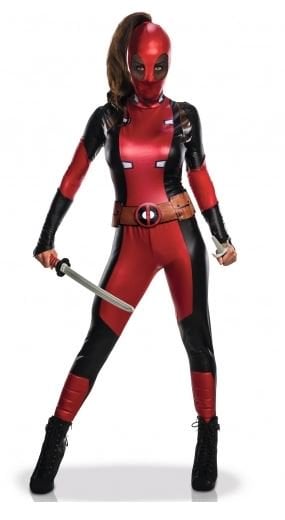 MARVEL - Sexy - Déguisement Adulte - Deadpool - Femme - (XS)