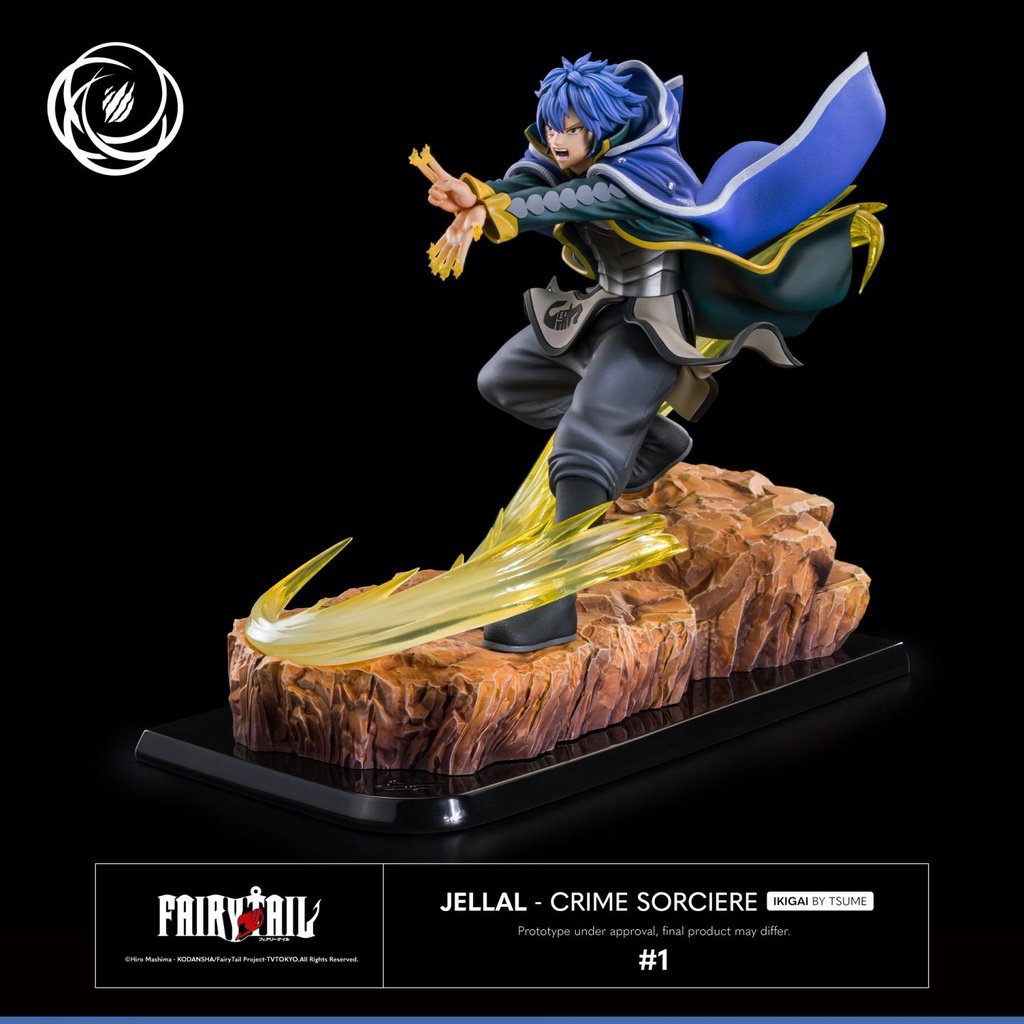 FAIRY TAIL - Jellal - Resin Ikigai Statue 1/6 By Tsume 28cm