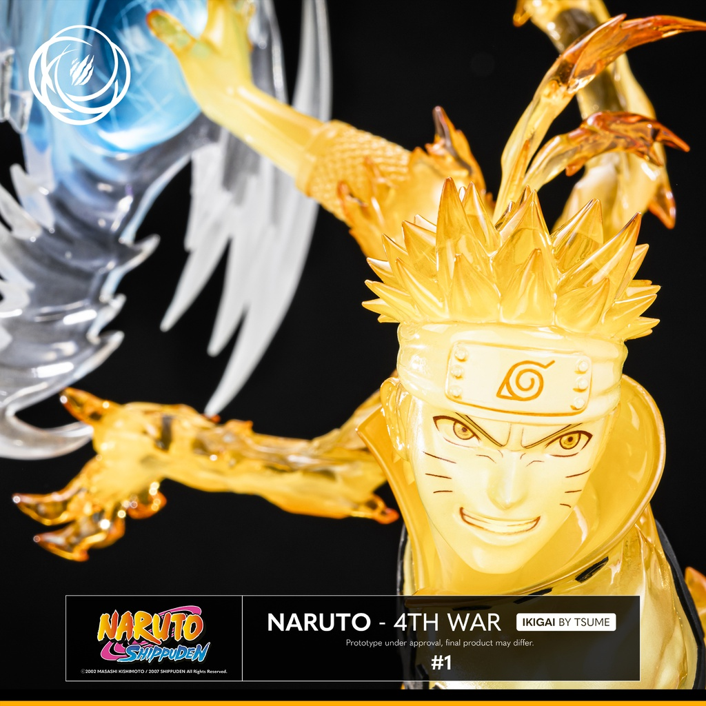 NARUTO - Naruto Uzumaki Ikigai - 4th War - Statue Résine 1/6 By Tsume