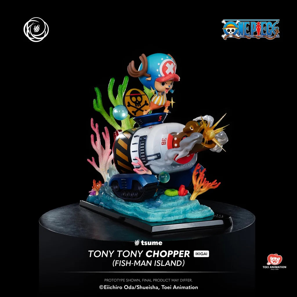 ONE PIECE - Chopper "Fish-Man Island" -Statue Ikigai 1/6 By Tsume 34cm