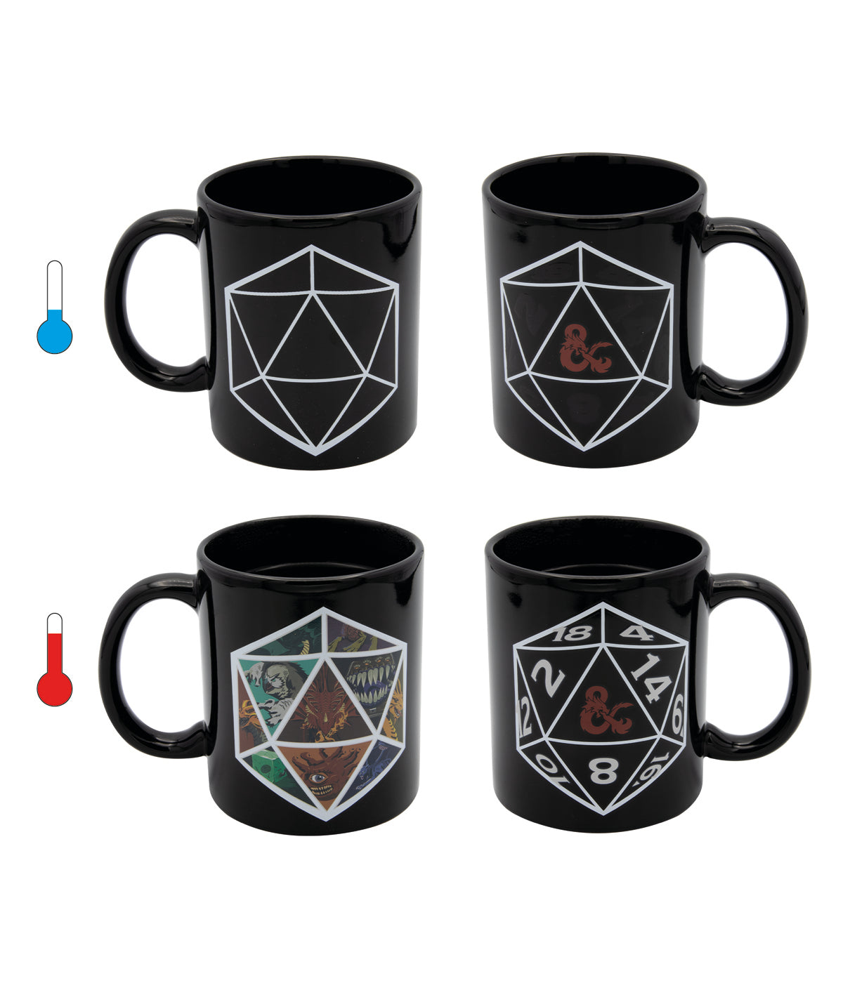 DUNGEONS & DRAGONS - Ceramic Heat changing Mug 320ml