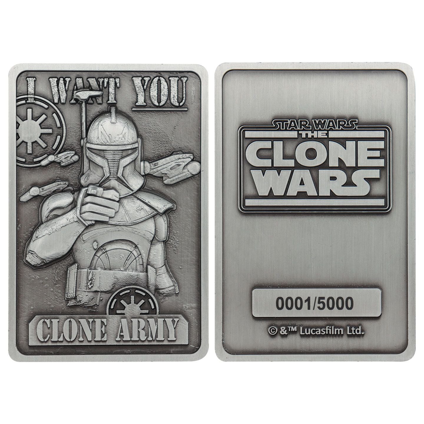 STAR WARS THE CLONE WARS - Captain Rex - Limited Edition Ingot