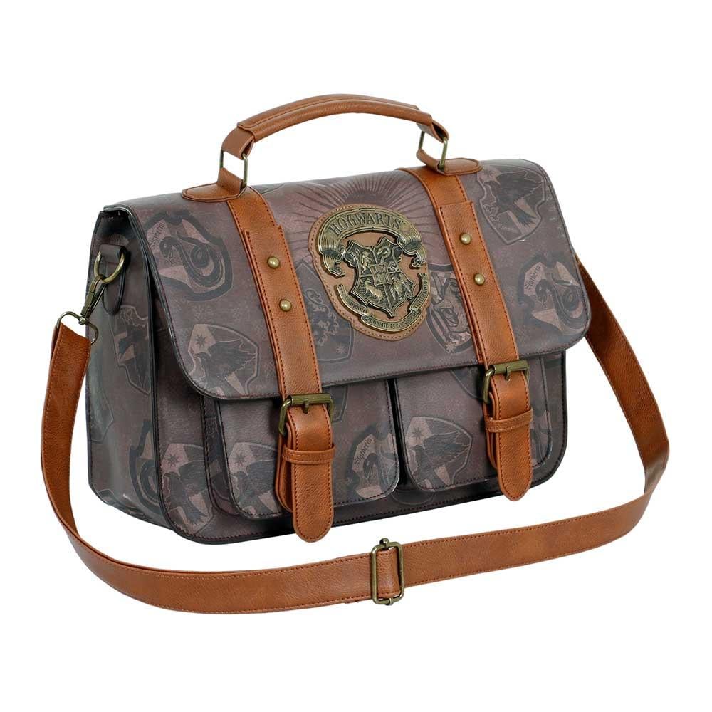 HARRY POTTER - Hogwarts Houses - Large Satchel Bag