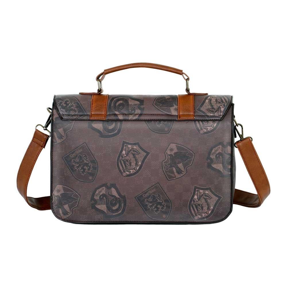 HARRY POTTER - Hogwarts Houses - Large Satchel Bag