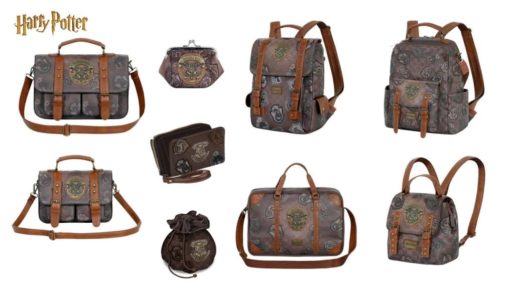 HARRY POTTER - Hogwarts Houses - Large Satchel Bag