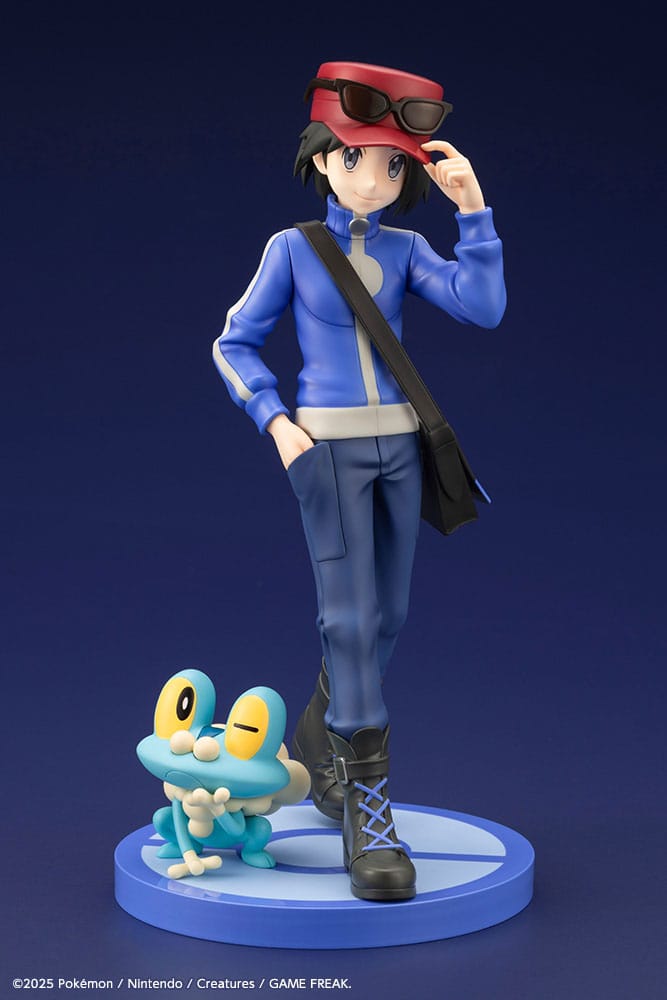 POKEMON - Calem & Froakie - Statue ARTFXJ 1/8 20cm