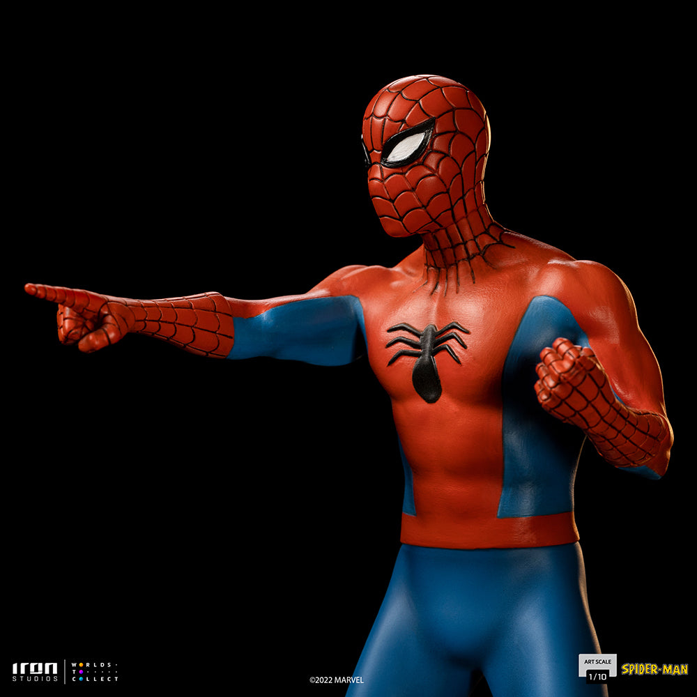 MARVEL - Spider-Man 60s (Série Animé) - Statuette ArtScale 1/10 21cm