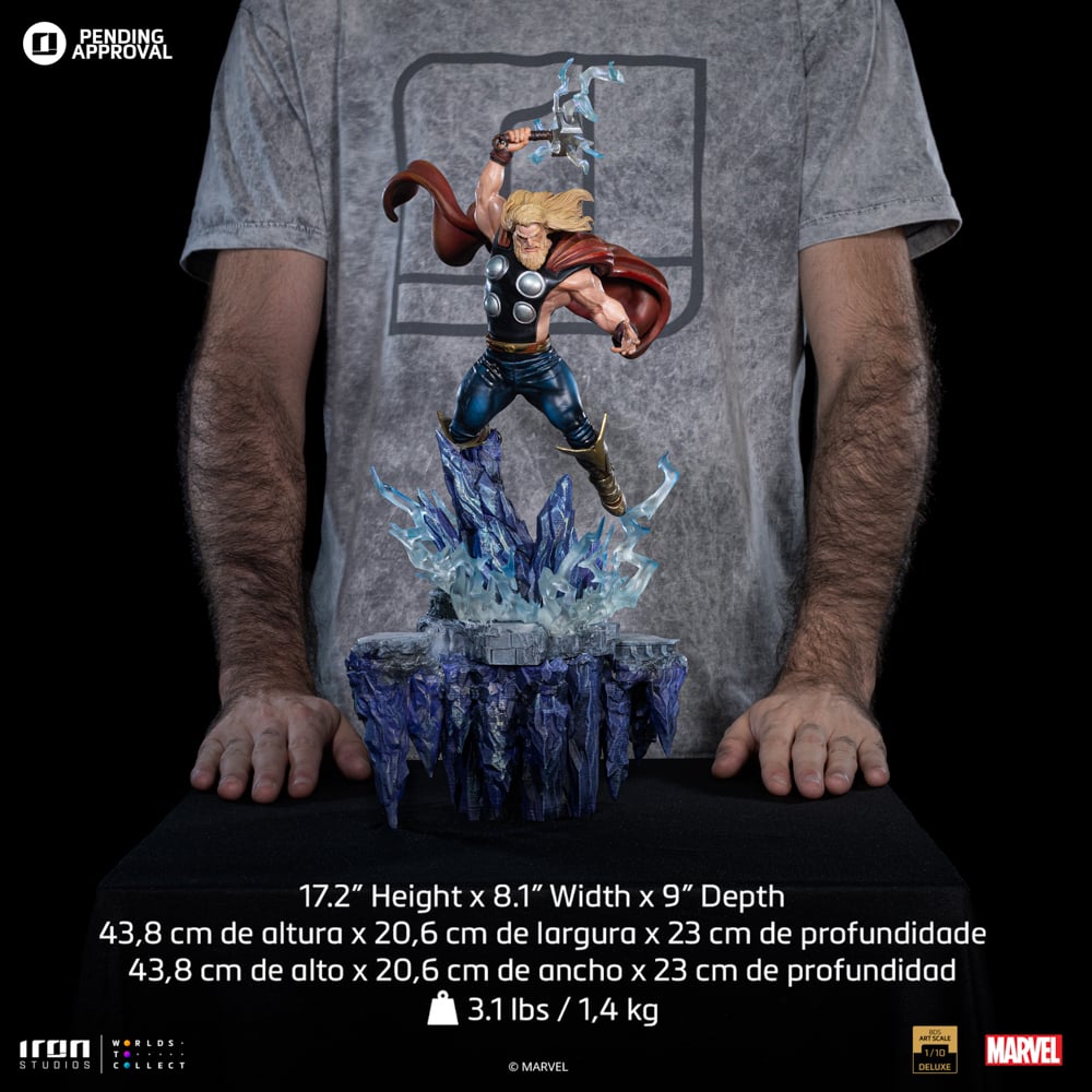 MARVEL -Thor "Infinity Gauntlet" -Statuette Art Scale Deluxe 1/10 43cm
