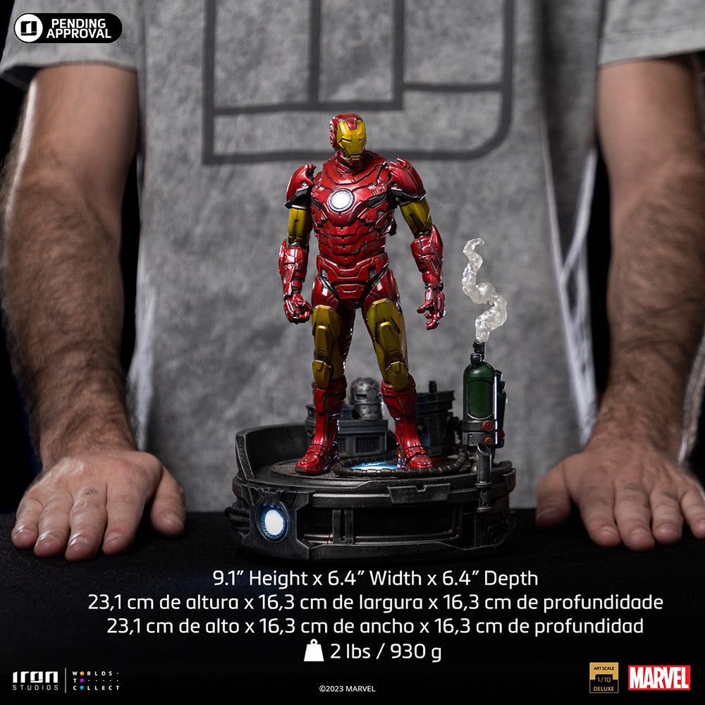 MARVEL - Iron Man Unleashed - Statuette Art Scale 1/10 23.1cm