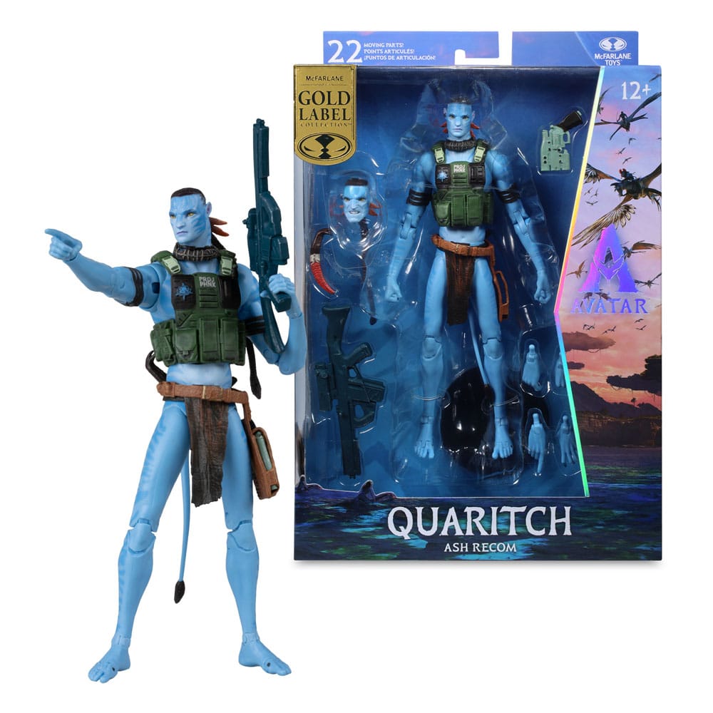 AVATAR 3 - Quaritch (Ash Recom) - Figure 18cm