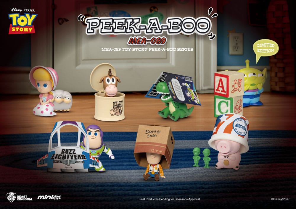 TOY STORY - Peek-a-Boo Series - 6 Figure set 8 cm