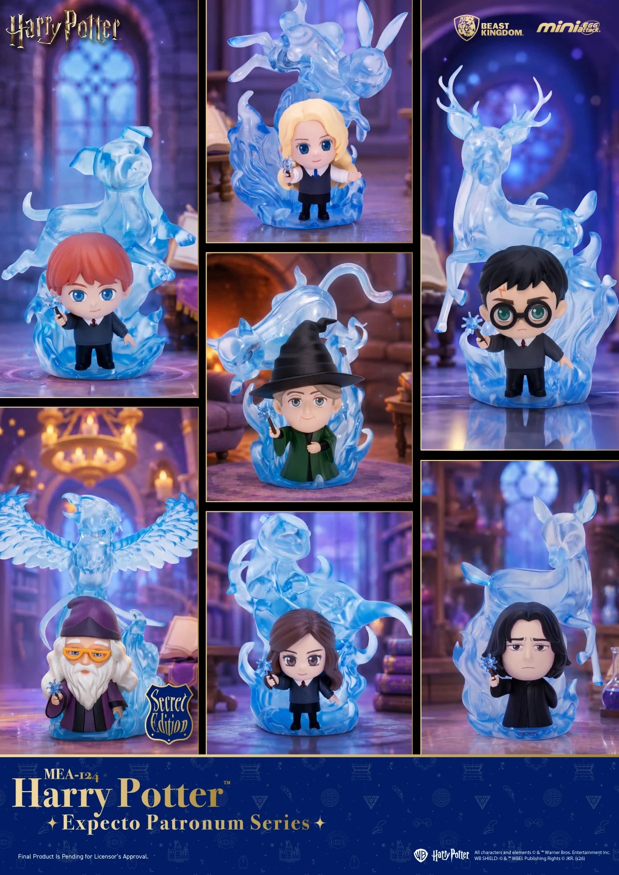 HARRY POTTER - Expecto Patronum - Blind Box 6 Figure set 11cm