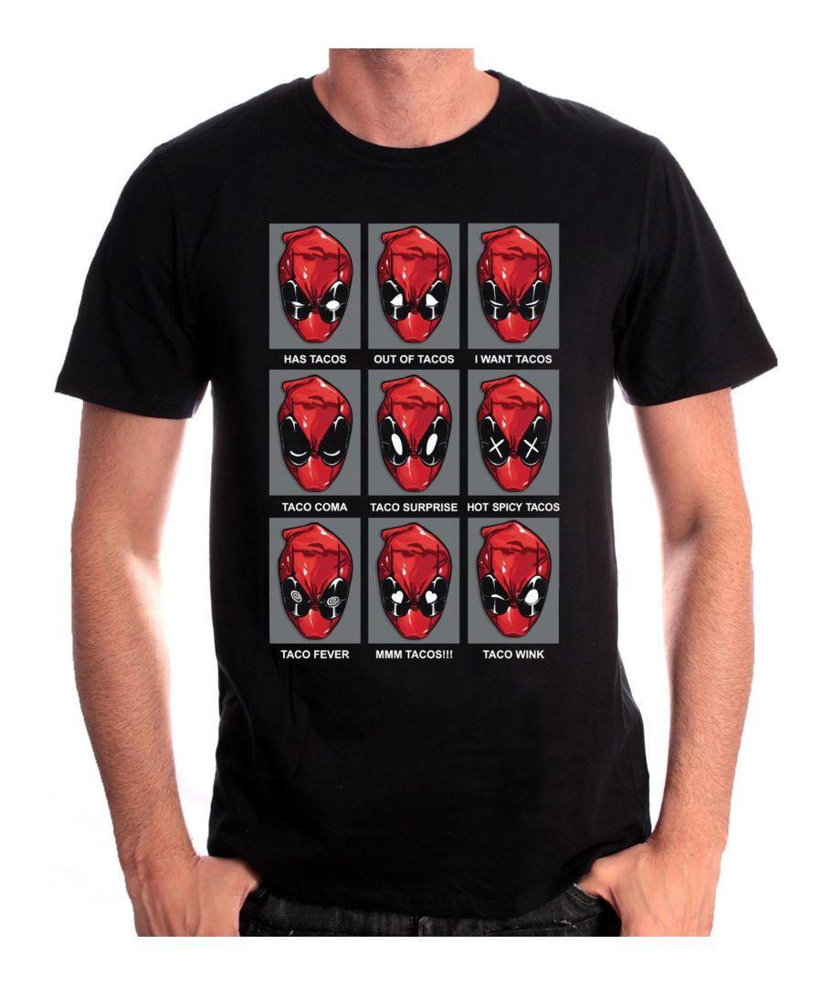 MARVEL - Deadpool - T-Shirt Tacos Heads (XL)