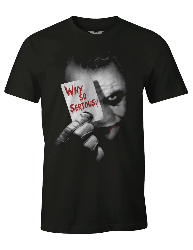 BATMAN - T-Shirt Joker Why so Serious (M)