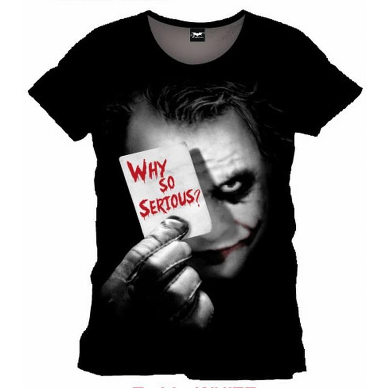 BATMAN - T-Shirt Joker Why so Serious (M)