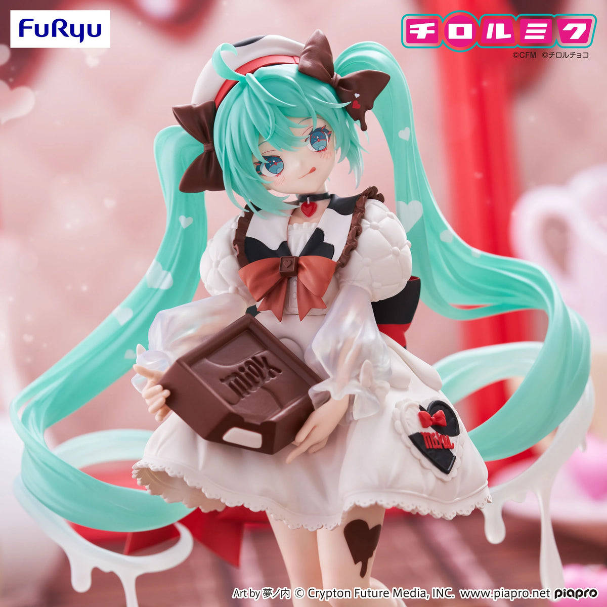 HATSUNE MIKU - Hatsune Miku x Tirol Choco - Statue Trio-Try-It 19cm