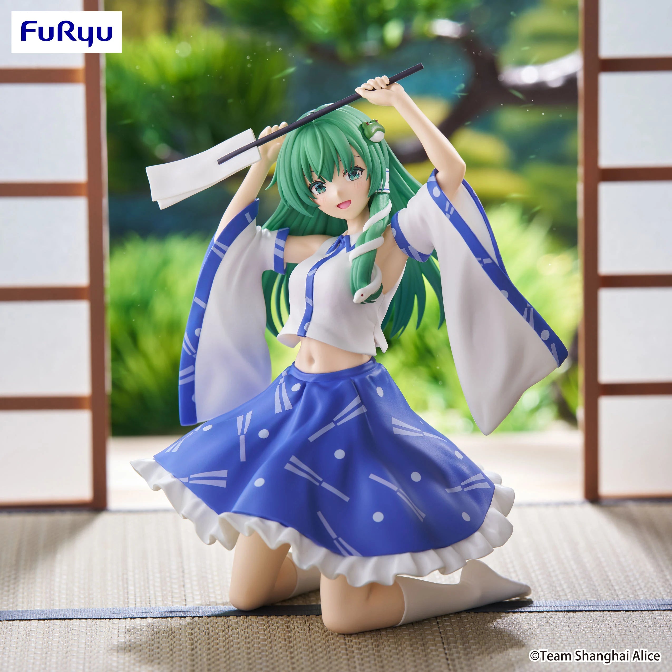 TOUHOU PROJECT - Sanae Kochiya - Statue Noodle Stopper 13cm