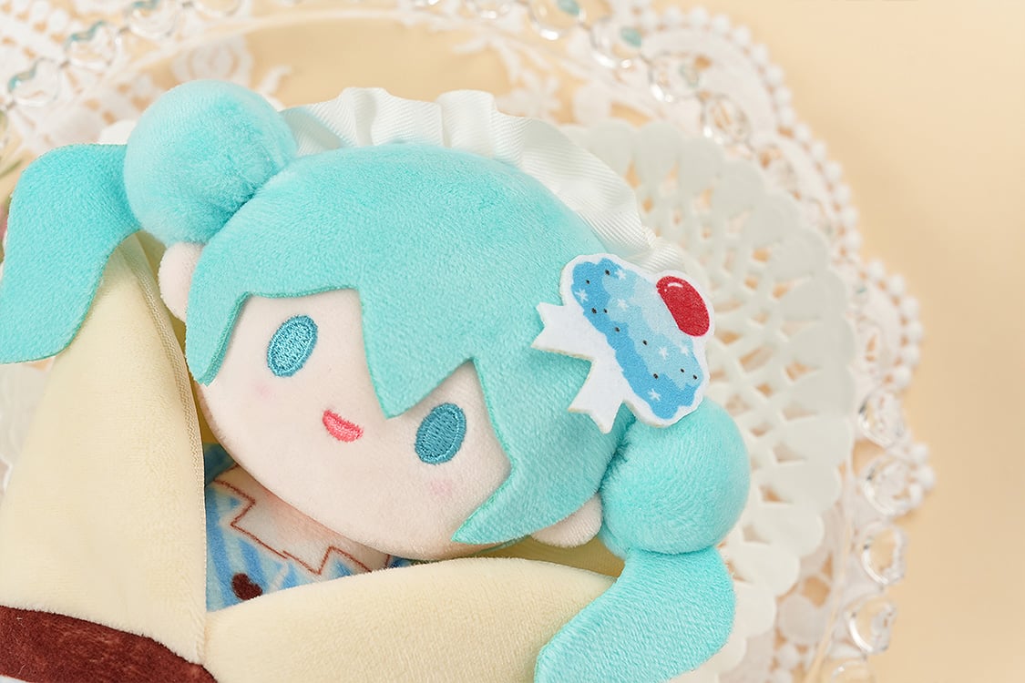HATSUNE MIKU - Crêpe Mascot C - Keychain Pouch 15x17cm