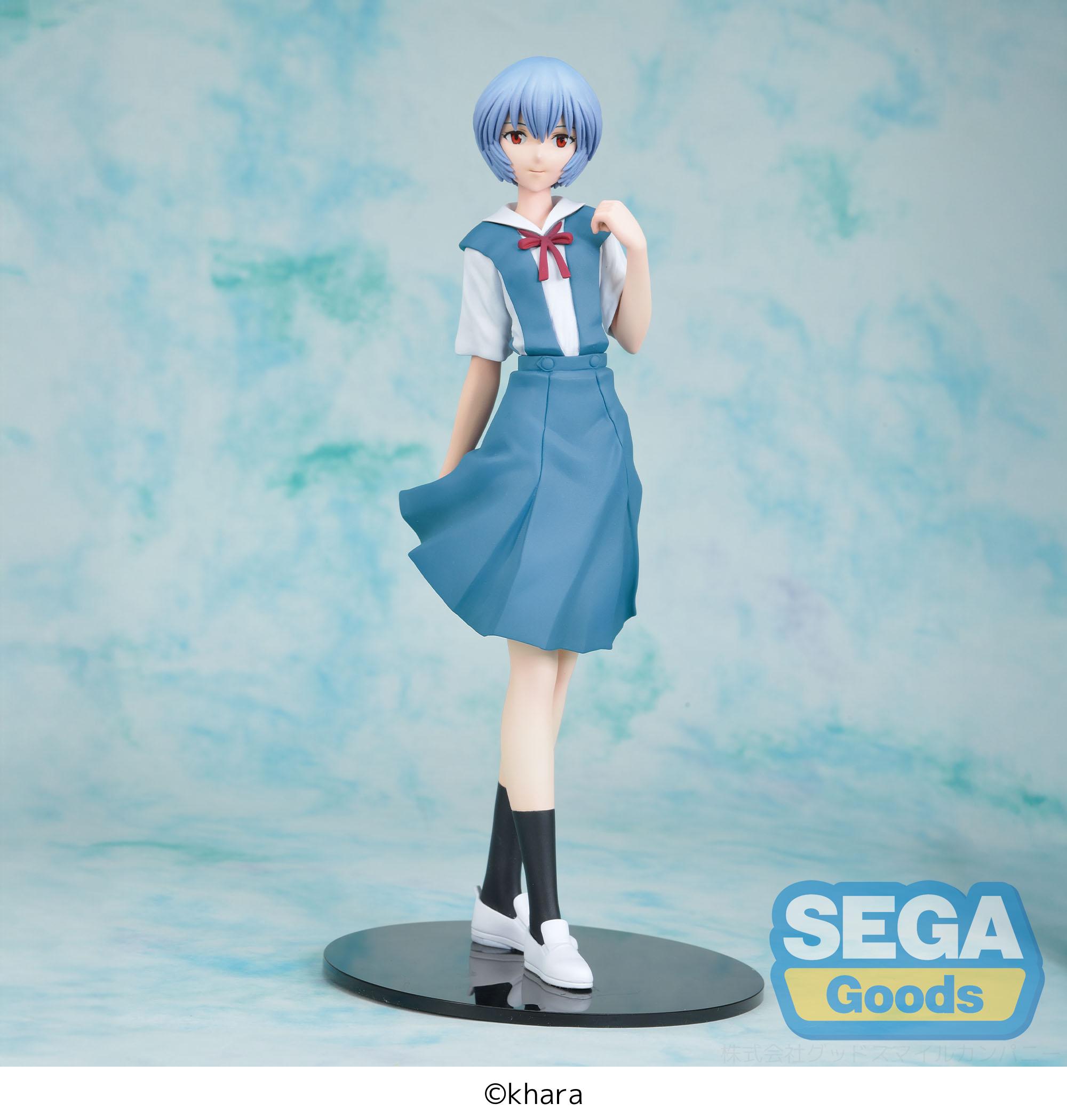 EVANGELION - Rei "Uniform" - Figure High Premium 20cm
