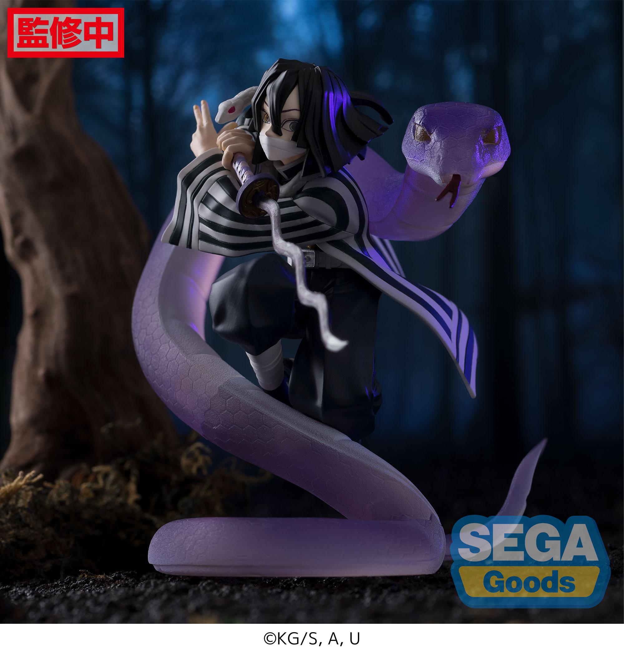 DEMON SLAYER - Obanai Iguro - Figure Xross Link 14cm
