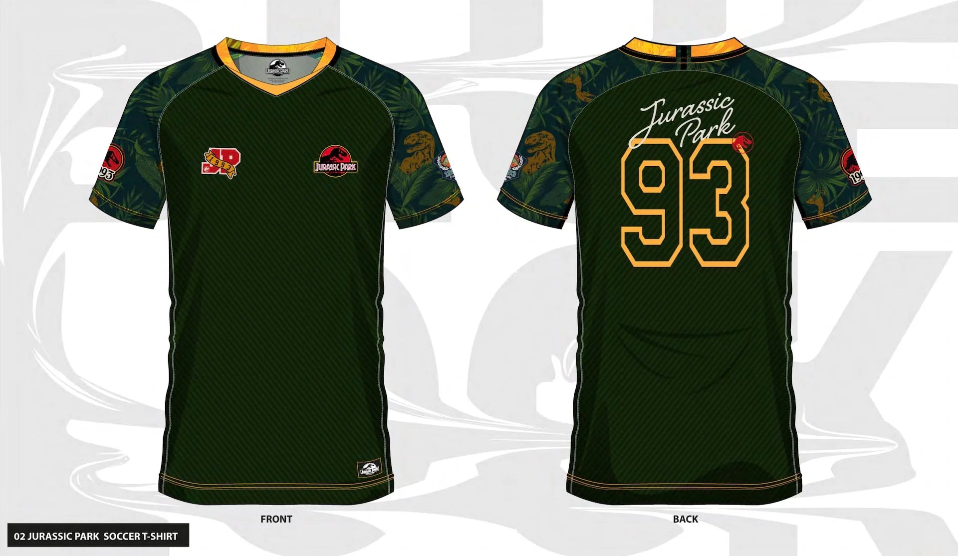 JURASSIC PARK - Jurassic Pak 93 - Soccer Jersey Men (L)