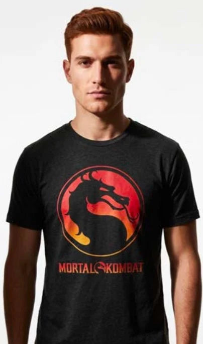 MORTAL KOMBAT - Logo - T-Shirt (S)