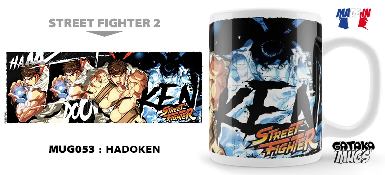 STREET FIGHTER - Mug - Hadoken