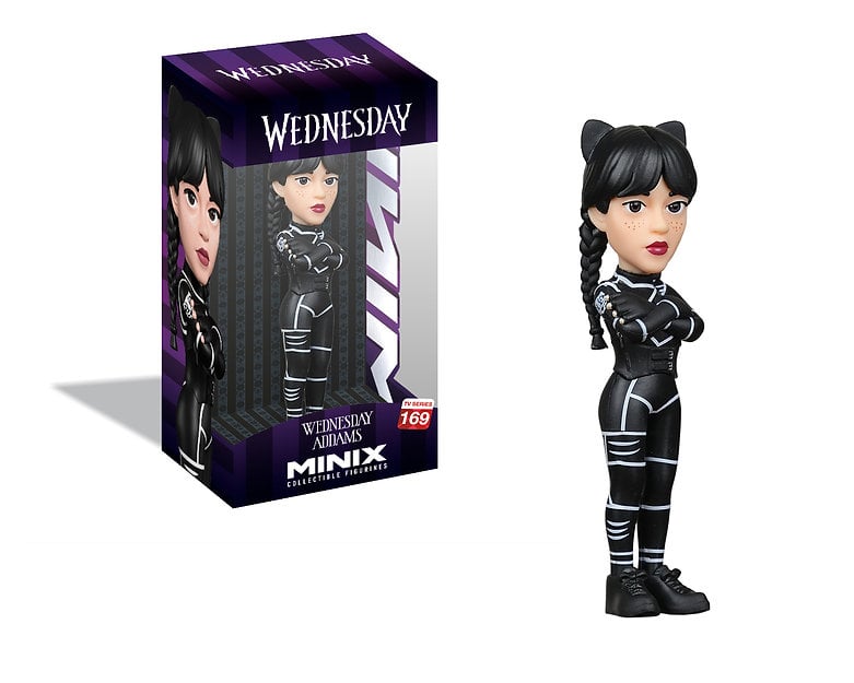 WEDNESDAY - Wednesday Addams as cat - Figure Minix 12cm