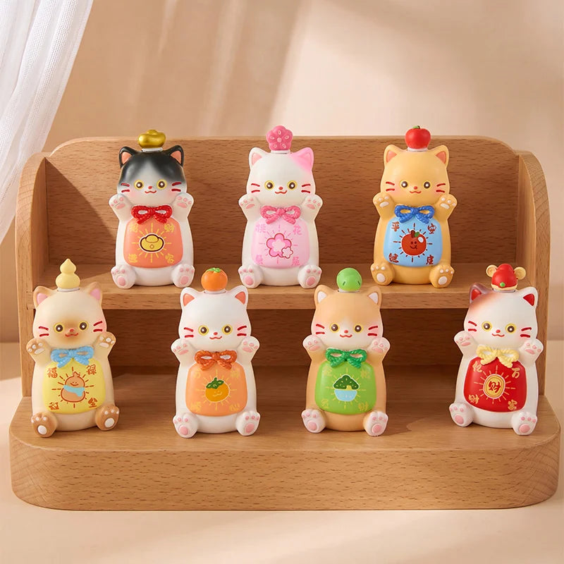 MEI YI YOU ART - Samuel Wishing Cat Guardian BLIND BOX (6pcs) - 8cm